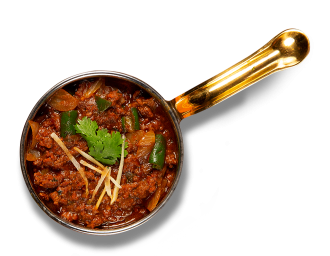 Keema Hari Mirch Do Piaza